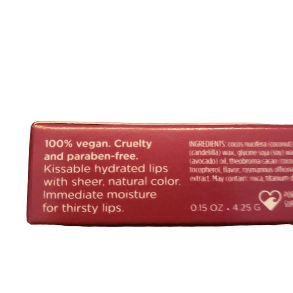 NEW Pacifica SUGARED FIG Color Quench Lip Tint Coconut Oil Vegan Cruelty Free - Picture 4 of 6